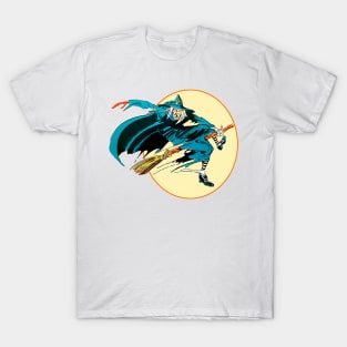 witch flying on broom T-Shirt